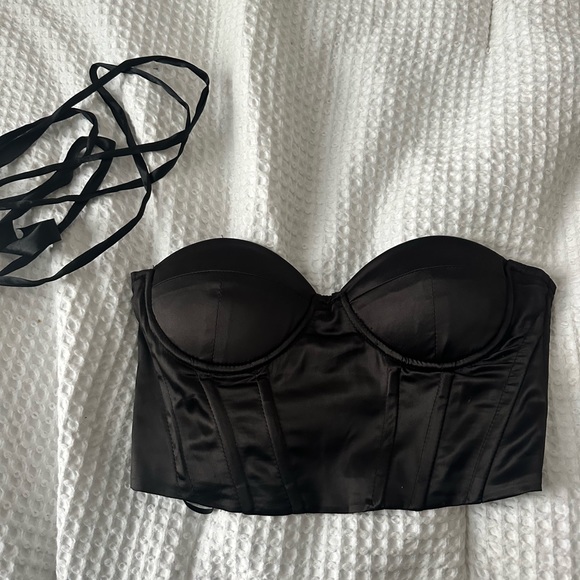 Princess Polly Tops Princess Polly Silk Endless Love Corset Poshmark